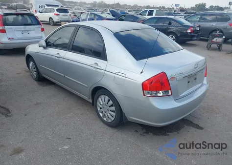 2008 Kia Spectra Ex z USA, uszkodzony, nr VIN KNAFE121685551715